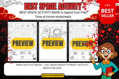 BEST SPACE ACTIVITY BOOK for KIDS Winter Worksheets 2026 Product Image 2