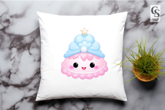 Cute Kawaii Pastel Dessert Character Sublimation PNG Product Image 3