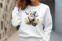Spring Garden Gnome Sublimation Clipart Product Image 2
