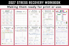 2027 Stress Recovery Workbook Product Image 2