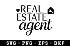 Real Estate Agent Svg |Real Estate SVG Cut files |Cricut Product Image 1