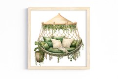 Green Boho Baby Shower Sublimation Product Image 2