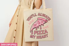 You'll always have pizza my heart PNG,Retro Valentine PNG Product Image 2