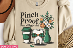 Pinch Proof Dental Hygienist PNG, Dental Sublimation PNG Product Image 2