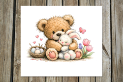 Easter animals | 4 Skinny tumbler Sublimation designs PL Product Image 2