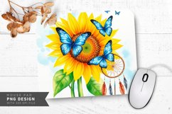 Golden Field Design Mouse Pad PNG Design Product Image 1