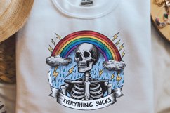 Funny Halloween Sublimation, Funny Halloween Skeleton Product Image 1