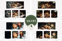 Christmas Cookies Mug Design, Winter Mug Sublimation Product Image 2