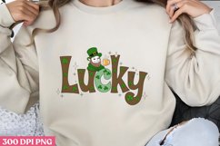 Lucky PNG, St Patricks Day Gnome Sublim Product Image 1