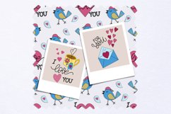 Love clip arts, seamless patterns, cards Product Image 3