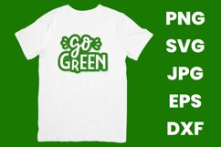 Go Green Sustainability Save The Planet SVG Product Image 2