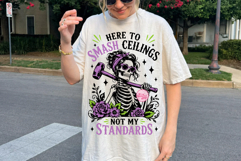 Sarcastic Feminist PNG, Anti Patriarchy Snarky Women Product Image 2