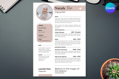 25 Feminine Resume CV - Canva Product Image 2