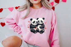 Valentines Day Animal Couple Sublimation, Christmas Clipart Product Image 2