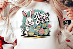 Happy Easter Bunny Sublimation PNG Product Image 2