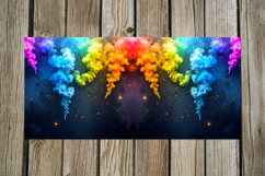 Abstract rainbow background | 4 Mug Sublimation designs P Product Image 2