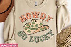 Howdy Go Lucky PNG, St Patricks Day Sublimation PNG Product Image 3
