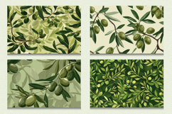 Green Olives Garden Cutting Boards sublimation Design Product Image 2