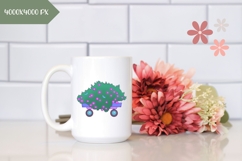 Hand Drawn Flowers Illustration, Cartoon Flowers PNG Product Image 2