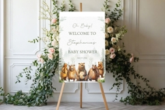 Baby Shower Welcome Sign Template 148 Product Image 2