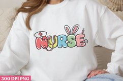 Retro Nurse Easter Sublimation Bundle PNG Product Image 5