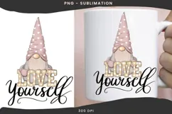 Valentine gnome png design for T-shirts Product Image 2