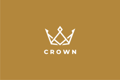Crown Logo Design Vector Template Product Image 2
