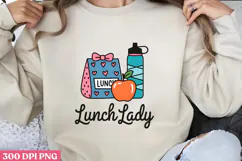 Lunch Lady PNG, Lunch Lady Sublimation PNG Product Image 3