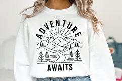 Adventure Awaits svg | Svg Cut Files | Shirt Svg Product Image 1