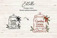Christmas Cookie SVG, Christmas Kitchen SVG, Baking Cut File Product Image 2