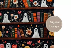 Embroidery Halloween Tumbler, Funny Ghosts Tumbler Product Image 2