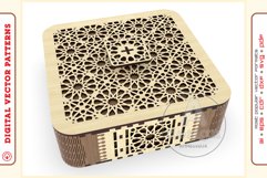Box Organizer v3 - laser cut file - Glowforge ready SVG Product Image 2