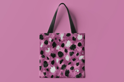 Pink Heart Leopard Digital Paper Product Image 2