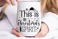 This is my christmas spirit SVG, Christmas SVG Product Image 2