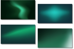Emerald Green Gradient Backgrounds Vector Product Image 2