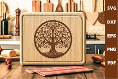 Tree of life SVG, Engraving Laser Cutting board SVG Product Image 2