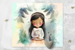 Children's pictures | 4 Skinny Tumbler Sublimation Designs Product Image 2