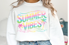 Summer Vibes Svg | Svg Files for Cricut | Shirt Svg Product Image 3