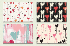 Dripping Loving Hearts Cutting Boards sublimation Design Product Image 2