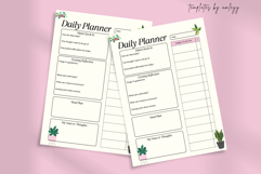Self Care Daily Planner Template | Editable Canva Design Product Image 2