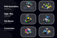 3D isometric online shop Product Image 2