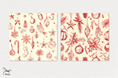 Christmas digital paper, seamless pattern Product Image 2