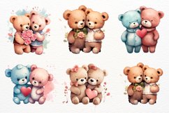 Watercolor Valentines, Valentines Day Clipart, Valentines Product Image 3