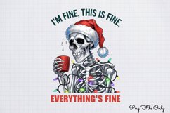 Funny Christmas Sublimation Clipart PNG Product Image 1