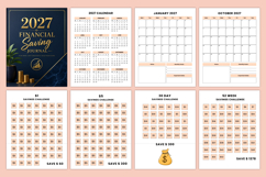 2027 Financial Saving Journal | Money Saving Planner Product Image 2
