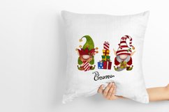 Watercolor Christmas elves gnomes, Christmas Gnomes Product Image 3
