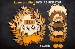 Thanksgiving SVG laser cut files for Glowforge Product Image 2