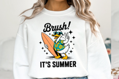 Brush It&#039;s Summer svg | Svg Files for Cricut | Shirt Svg Product Image 2