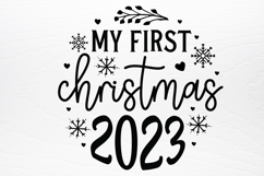 Baby&#039;s First Christma SVG Product Image 2