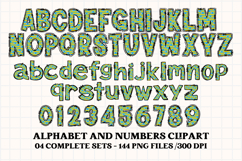 Back to School Alphabet png, letters doodle, school clipart Product Image 2